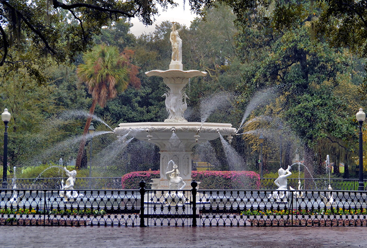 Fountain at Forsyth Park